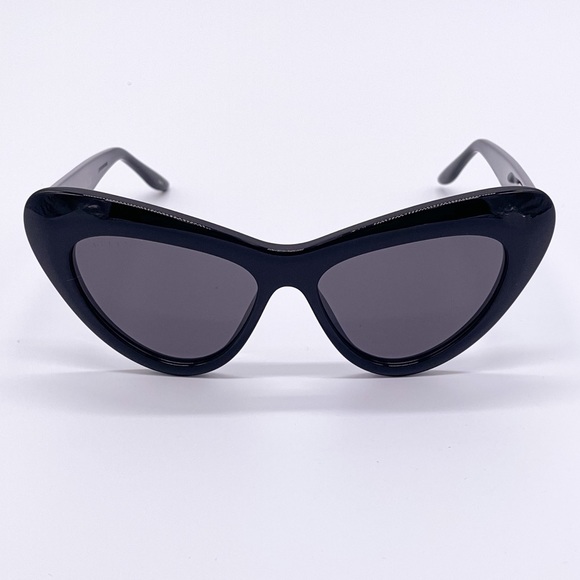 NEW GUCCI GG0895S 001 BLACK CAT EYE WOMEN’S SUNGLASSES GUCCI - Picture 7 of 15